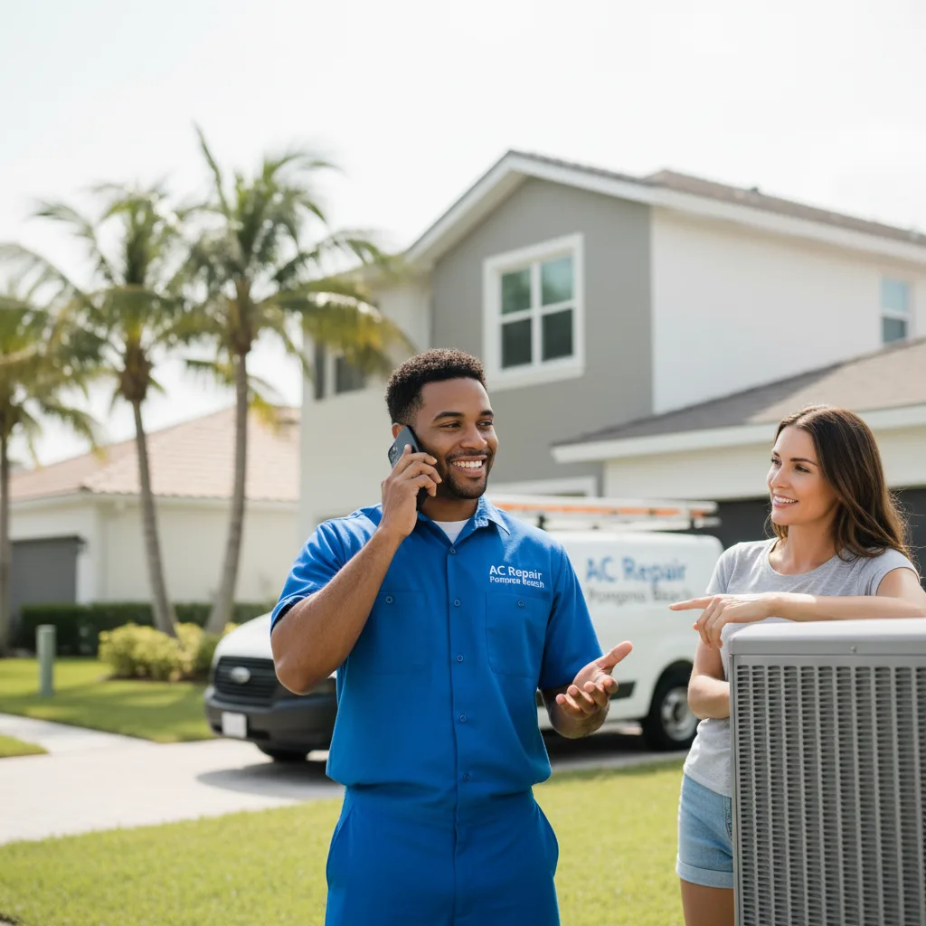 AC Repair Pompano Beach customer support in Yorkville